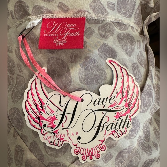 NWT Beautiful swim cover up by Have Faith. Small - Picture 9 of 9